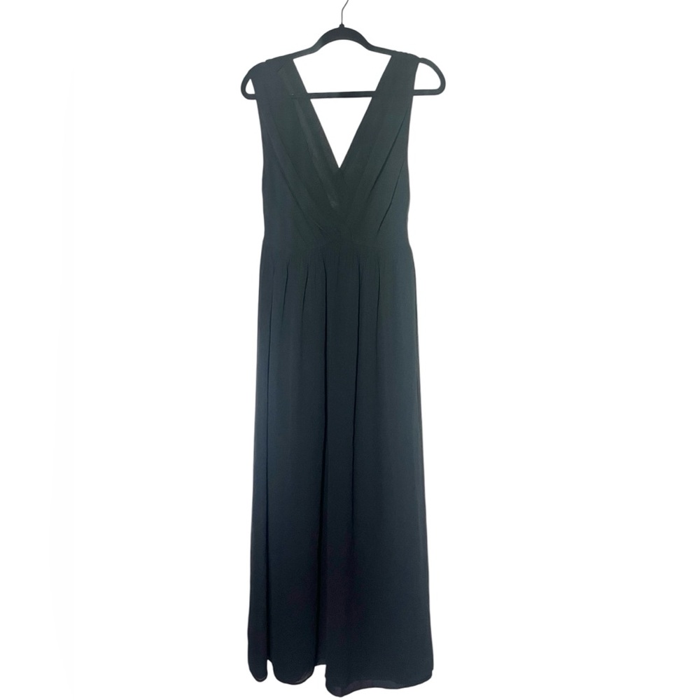 Joie black silk v-neck maxi dress size S goddess fairycore NWOT